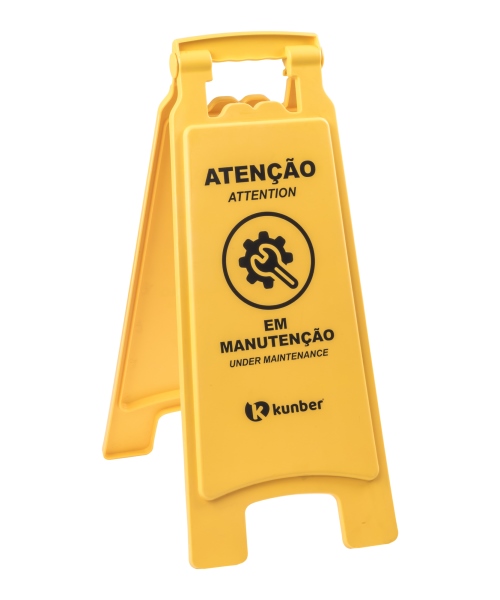 PLACA SINALIZADORA EM MANUTENÇÃO REF. 14102